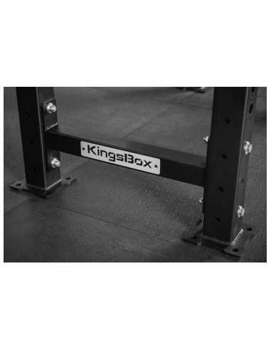 Barres à dips Kingsbox pour exercices de musculation avec capacité de charge extrême 