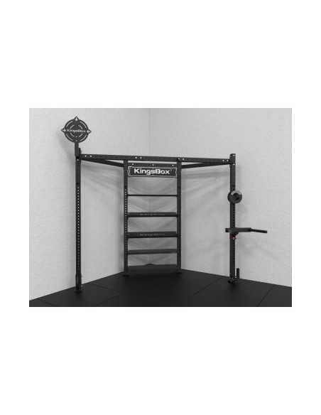Station de musculation Corner Mighty en acier pour entraînement de cross-training - Kingsbox 