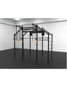 Station complète Mighty en acier pour entraînement de cross-training- Kingsbox 