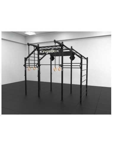 Station complète Mighty en acier pour entraînement de cross-training- Kingsbox 
