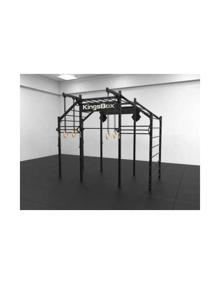 Station complète Mighty en acier pour entraînement de cross-training- Kingsbox 