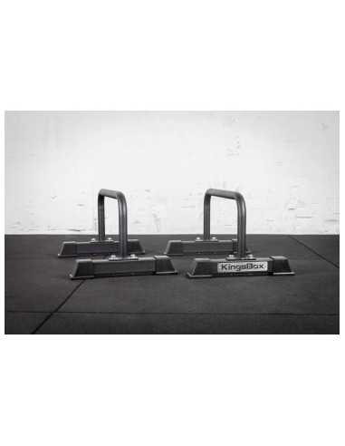 Barres parallèles en acier pour séances de fitness/gymnastique - Kingsbox 