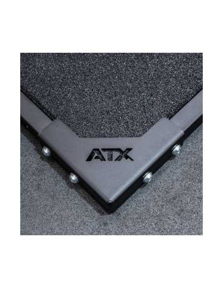 Plateforme ATX de deadlifiting customisable 3x3 mètres de qualité professionnelle 