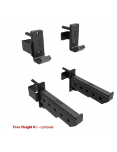 Smith machine à barre guidée équipée d'une barre de traction - Multipress série 700 ATX 