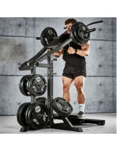 Lever Arm Squat ATX Pro Cuisses Mollets Epaules - Viking Press capacité de charge 400 kg 