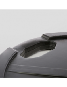 Pack 125 kg de poids olympiques 50 mm en caoutchouc avec poignées ATX 