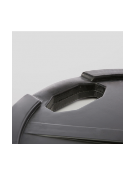 Pack 125 kg de poids olympiques 50 mm en caoutchouc avec poignées ATX 