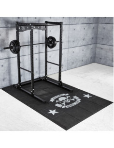 Pack homegym complet ATX avec power rack de la Série 600 - Barre 220 cm avec 100 kg de poids et dalles de sol incluses 