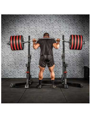 Buffalo barre ATX incurvée pour sport de force capacité de charge 600 kg 