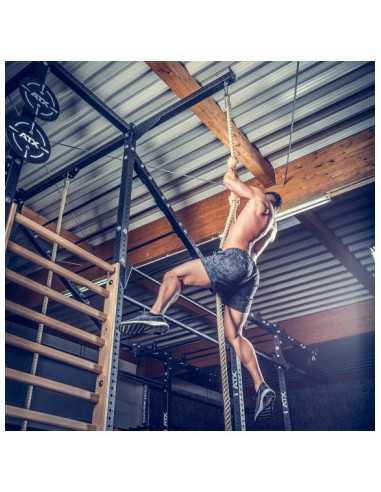 Support ATX de musculation de haute qualité avec mousqueton pour suspension d'une corde d'escalade 