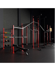 Rig cage de crosstraining professionnelle plateforme complète-Home-musculation-Pas cher