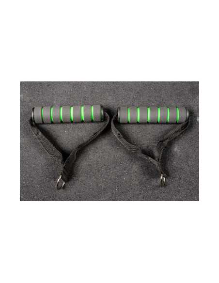 Pack pour exercices de mobilité Kingsbox - Battle rope, crochets, poignées et sac 