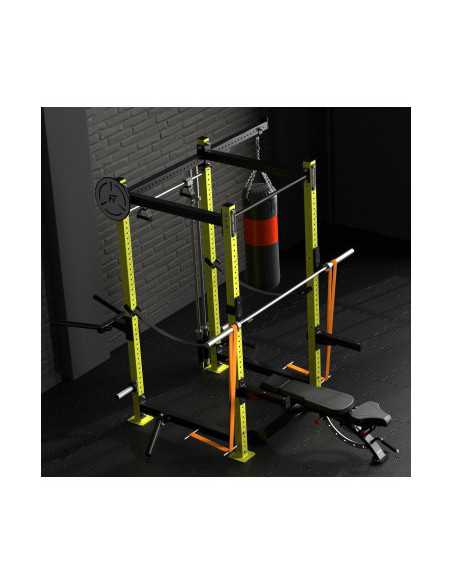 Rack de crosstraining professionnel en acier modulable 