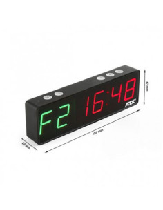 Appareil de minuterie magnétique ATX avec affichage numérique pour entraînement de cross training 