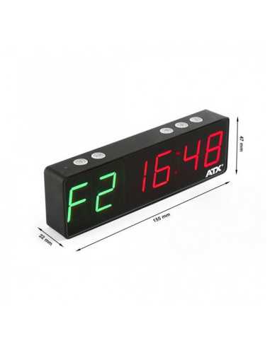 Appareil de minuterie magnétique ATX avec affichage numérique pour entraînement de cross training 