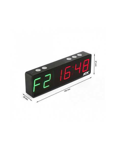 Appareil de minuterie magnétique ATX avec affichage numérique pour entraînement de cross training 