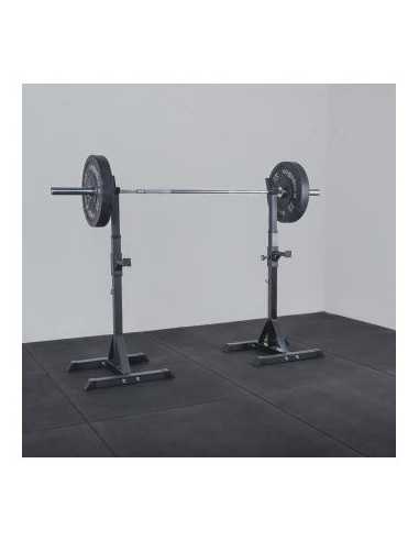 Support repose-barres ajustable Kingsbox pour entraînement en HomeGym - Série Home 