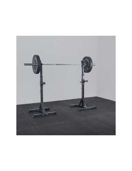Support repose-barres ajustable Kingsbox pour entraînement en HomeGym - Série Home 