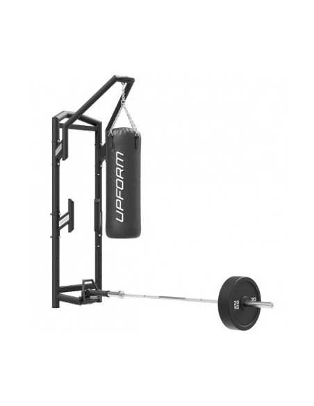 Station modulaire de cross-fit pour salles de sport professionnelle - Rowing et sac de frappe 