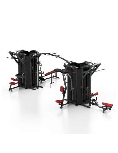 Station professionnelle multi-postes jungle machine 9 en 1-Home-musculation-Pas cher