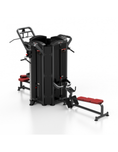 Station professionnelle de musculation multi postes 4 en 1-Home-musculation-Pas cher