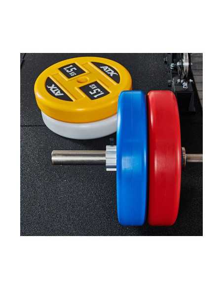 Disque de poids techniques 1,5 à 5 kg ATX ultra précis - olympiques 