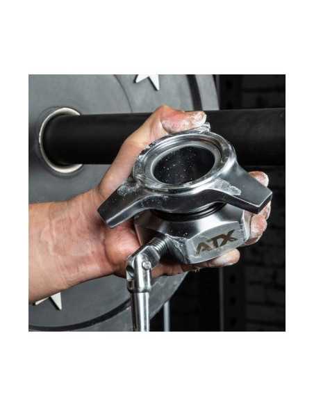 Paire de colliers de serrage de musculation de marque ATX diamètre olympique 