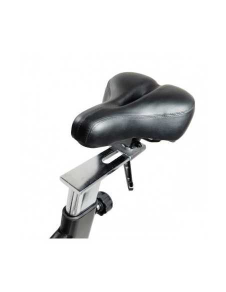 Vélo de spinning avec console multi-fonction roue d'inertie à résistance 