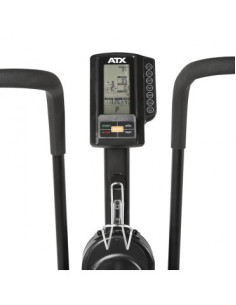 Vélo de cardio Air Bike électrique avec écran LCD de qualité premium - ATX Air Bike Power pour cross-training 