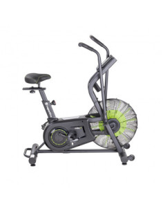 Vélo Air Bike avec ventilateur ultra performant à résistance à air - Programmes par intervalles multiples