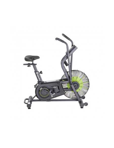 Vélo Air Bike avec ventilateur ultra performant à résistance à air - Programmes par intervalles multiples 