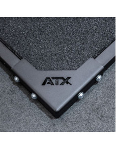 Plateforme d'haltérophilie professionnelle 3x3 mètres de marque ATX 