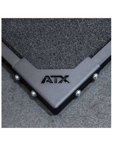 Plateforme d'haltérophilie professionnelle 3x3 mètres de marque ATX 