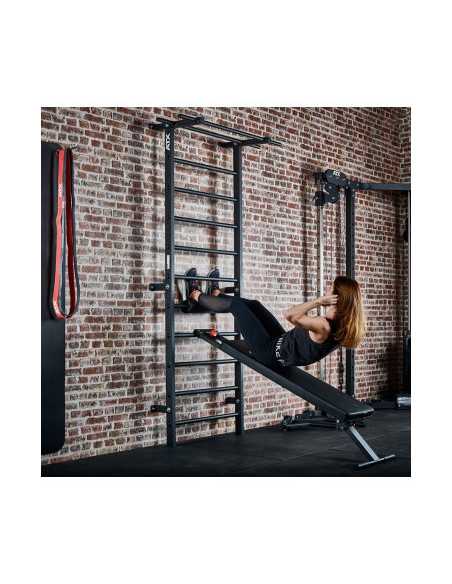 PACK home gym - Espalier ATX et barres d'haltères courtes x 2 