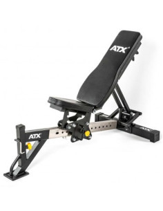 Kit musculation Half rack mural ATX et banc de musculation réglable pro 