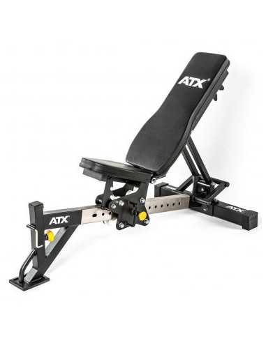 Kit musculation Half rack mural ATX et banc de musculation réglable pro 