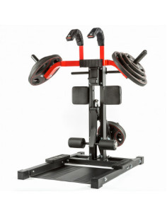 Station complète à squats mollets et cuisses LEG MASTER ATX 