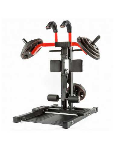 Station complète à squats mollets et cuisses LEG MASTER ATX 