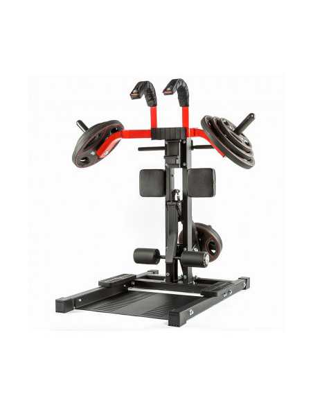 Station complète à squats mollets et cuisses LEG MASTER ATX 