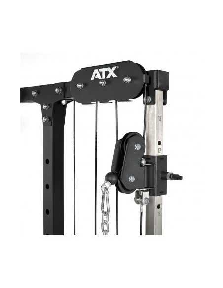 Station poulie vis à vis CORNER ATX à charge libre - Câble Cross over 