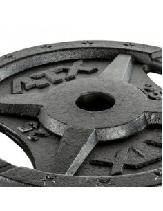 Kit complet de 110 kg de disques de poids olympiques avec poignées - ATX 