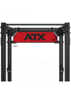 Plaque de logo ATX pour power rack de série 800 - possibilité de créer votre logo 