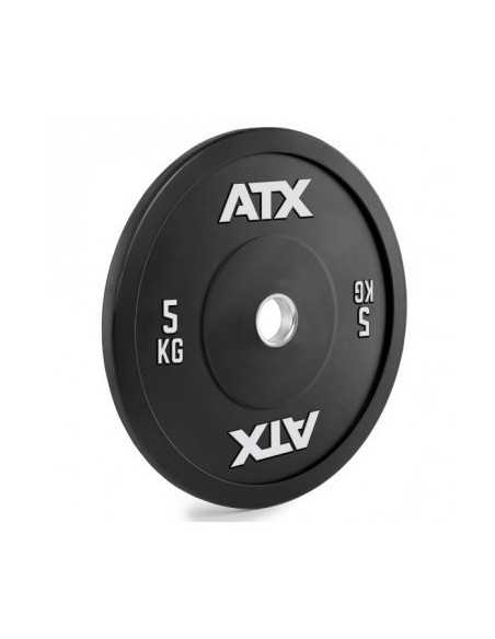 Plaques de poids ATX en uréthane solide de couleur : 5-10-15-20-25 kg 