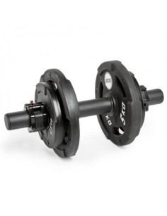 Barre courte 51 cm Fat Grip ATX pour amélioration de la force de préhension 