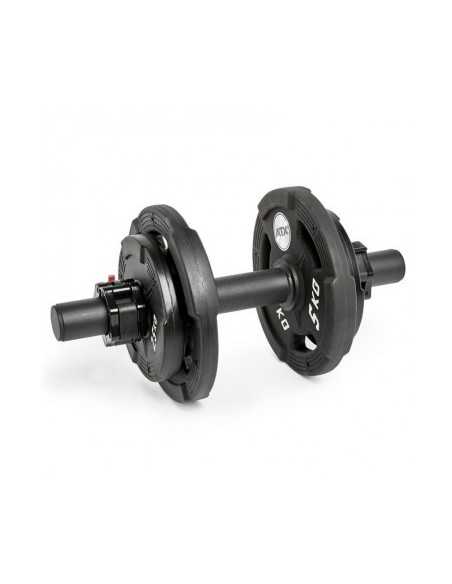 Barre courte 51 cm Fat Grip ATX pour amélioration de la force de préhension 