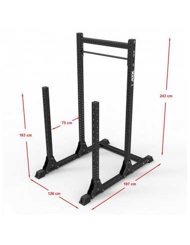 Rack à squat ATX de musculation pour salle professionnelle capacité de charge 400 kg 