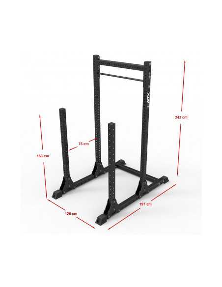 Rack à squat ATX de musculation pour salle professionnelle capacité de charge 400 kg 