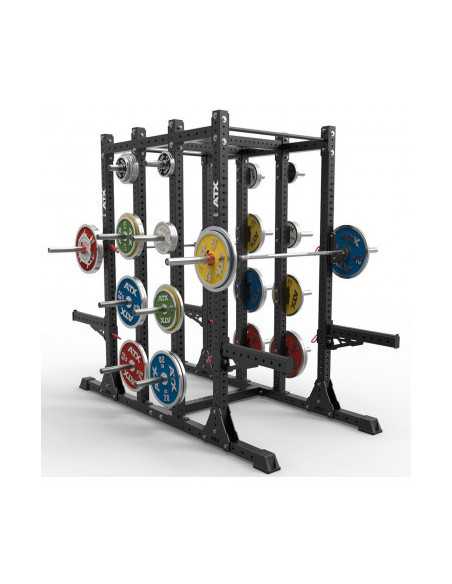 Rack double à squat modulable professionnel ATX capacité de charge 2000 kg 