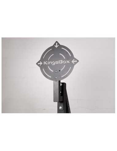 Cible de crosstraining galvanisée pour médecine ball fixable sur vos plateformes de crossfit extérieur - Kingsbox 