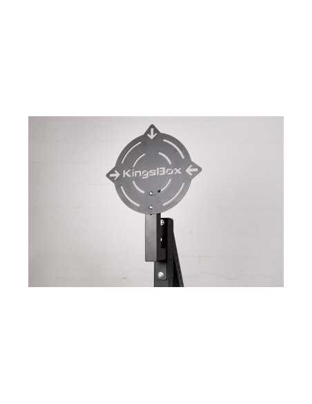 Cible de crosstraining galvanisée pour médecine ball fixable sur vos plateformes de crossfit extérieur - Kingsbox 
